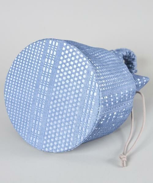 Maglie le cassetto / マーリエ ル カセット ハンドバッグ | デニムプリントレース巾着バッグ | 詳細3