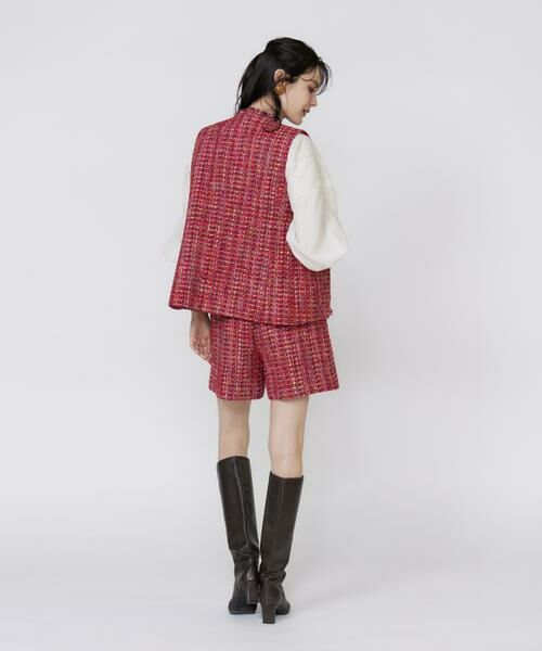 Maglie le cassetto / マーリエ ル カセット ショート・ハーフ・半端丈パンツ | 《M Maglie le cassetto》カンポーレツイードキュロット | 詳細5