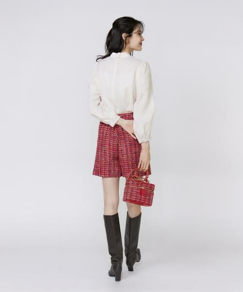 Maglie le cassetto / マーリエ ル カセット ショート・ハーフ・半端丈パンツ | 《M Maglie le cassetto》カンポーレツイードキュロット | 詳細8