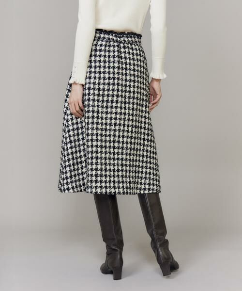 Maglie le cassetto / マーリエ ル カセット ミニ・ひざ丈スカート | 千鳥フレアスカート | 詳細11