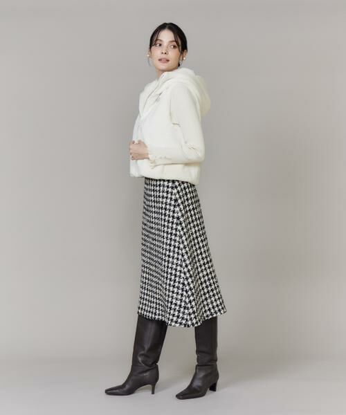Maglie le cassetto / マーリエ ル カセット ミニ・ひざ丈スカート | 千鳥フレアスカート | 詳細8
