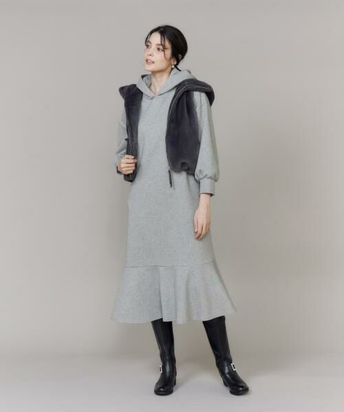 Maglie le cassetto / マーリエ ル カセット ミニ丈・ひざ丈ワンピース | パーカーワンピース | 詳細3
