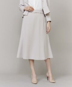 Maglie le cassetto / マーリエ ル カセット ミニ・ひざ丈スカート | 《M Maglie le cassetto》フリルフレアスカート