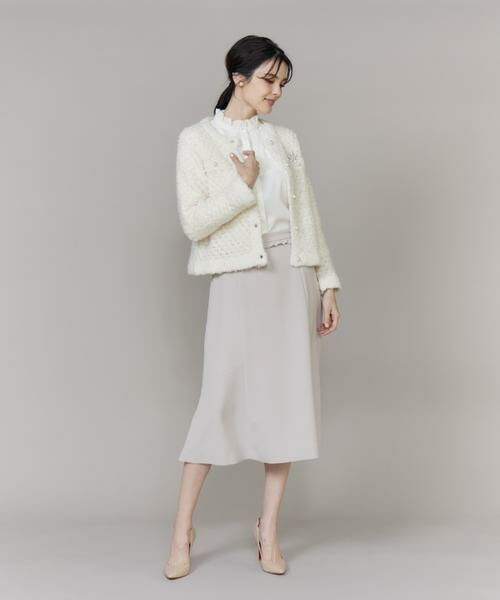 Maglie le cassetto / マーリエ ル カセット ミニ・ひざ丈スカート | 《M Maglie le cassetto》フリルフレアスカート | 詳細12