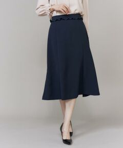 Maglie le cassetto / マーリエ ル カセット ミニ・ひざ丈スカート | 《プラスサイズ》フリルフレアスカート《M Maglie le cassetto》