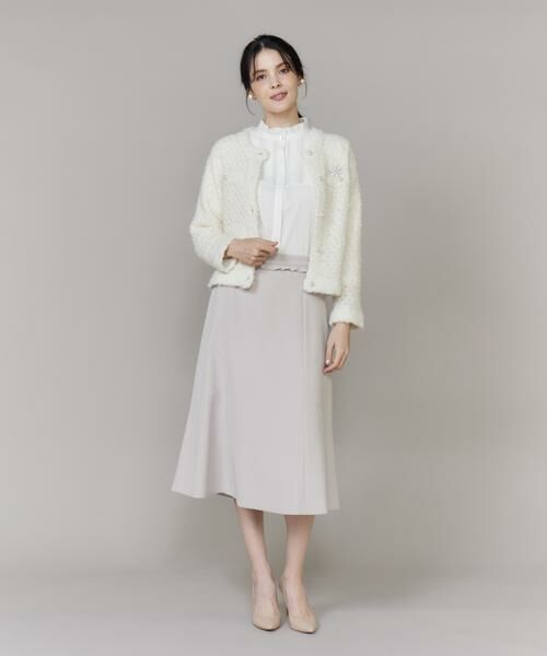 Maglie le cassetto / マーリエ ル カセット カーディガン・ボレロ | ラメフェザーニットジャケット | 詳細6