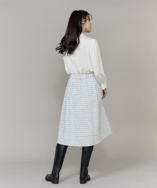 Maglie le cassetto / マーリエ ル カセット シャツ・ブラウス | 《プラスサイズ》ピコフリルブラウス《M Maglie le cassetto》 | 詳細4