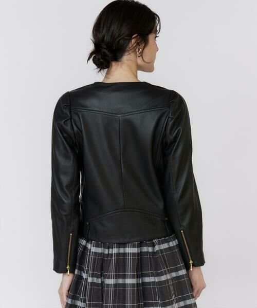 Maglie le cassetto / マーリエ ル カセット その他アウター | 《大きいサイズ》スパニッシュラムレザーブルゾン《M Maglie le cassetto》 | 詳細12