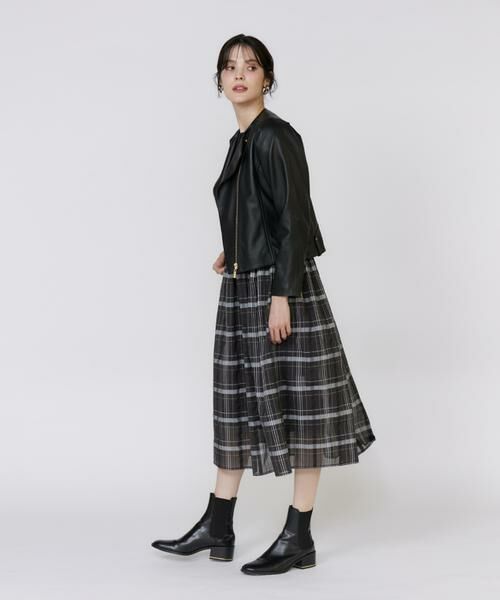 Maglie le cassetto / マーリエ ル カセット その他アウター | 《大きいサイズ》スパニッシュラムレザーブルゾン《M Maglie le cassetto》 | 詳細3