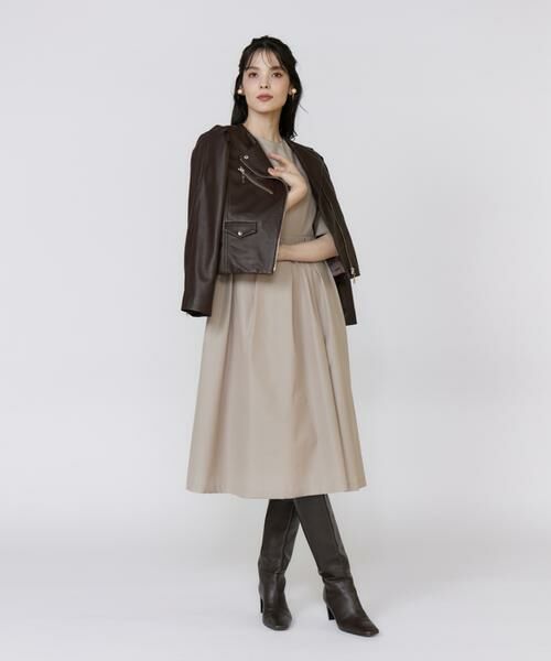 Maglie le cassetto / マーリエ ル カセット その他アウター | 《大きいサイズ》スパニッシュラムレザーブルゾン《M Maglie le cassetto》 | 詳細5