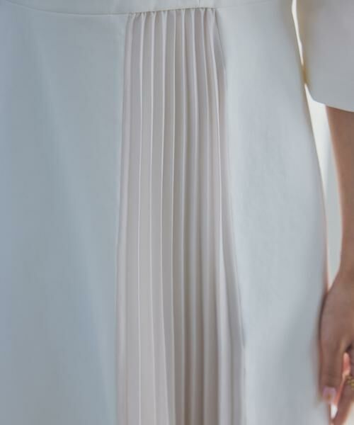 Maglie le cassetto / マーリエ ル カセット ミニ丈・ひざ丈ワンピース | 《プラスサイズ》ハレ映えプリーツワンピース《M Maglie le cassetto×吉田理紗》 | 詳細14