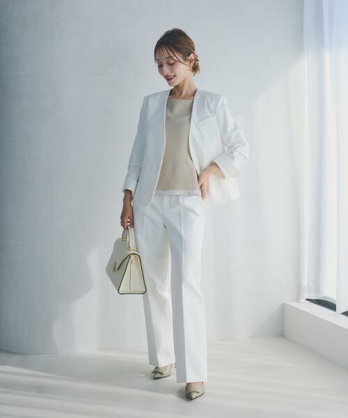 Maglie le cassetto / マーリエ ル カセット ノーカラージャケット | 《M Maglie le cassetto×吉田理紗》ハンサムスカラップジャケット | 詳細6