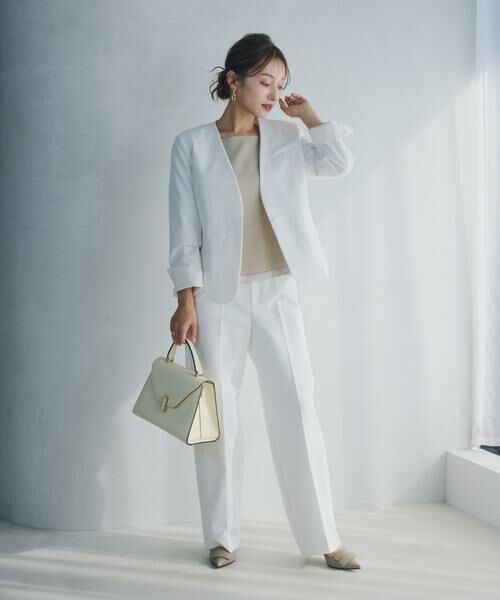 Maglie le cassetto / マーリエ ル カセット ノーカラージャケット | 《M Maglie le cassetto×吉田理紗》ハンサムスカラップジャケット | 詳細7