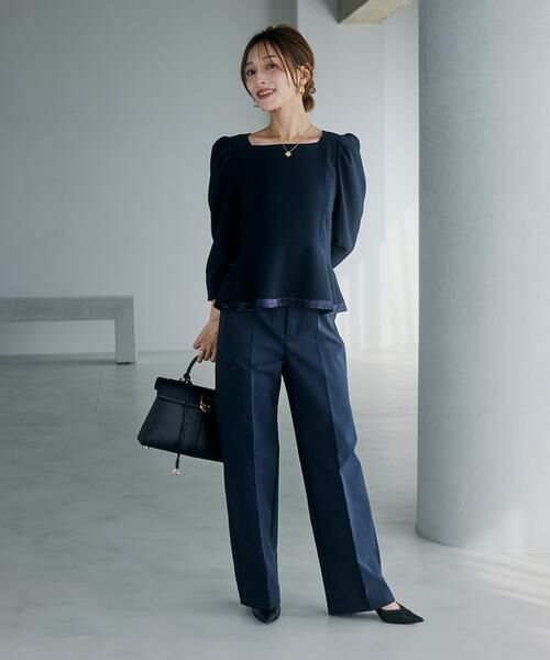 Maglie le cassetto / マーリエ ル カセット シャツ・ブラウス | 《M Maglie le cassetto×吉田理紗》華やぎペプラムブラウス | 詳細10