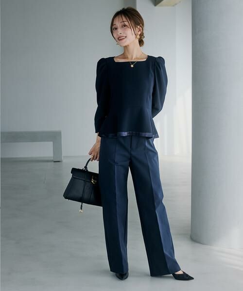 Maglie le cassetto / マーリエ ル カセット シャツ・ブラウス | 《M Maglie le cassetto×吉田理紗》華やぎペプラムブラウス | 詳細11