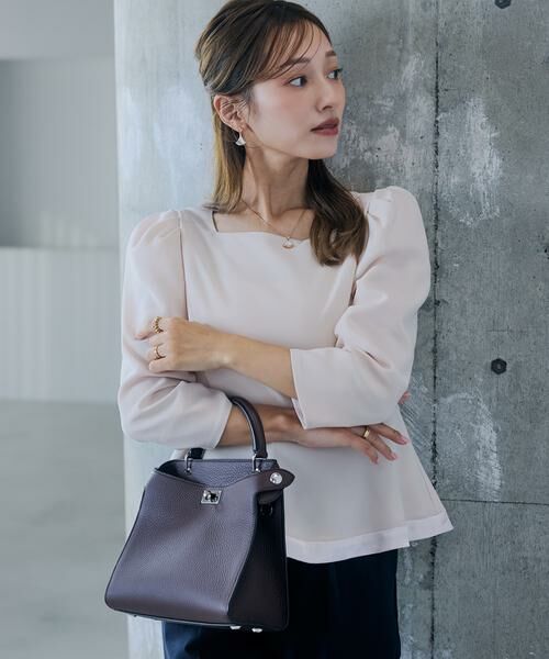 Maglie le cassetto / マーリエ ル カセット シャツ・ブラウス | 《M Maglie le cassetto×吉田理紗》華やぎペプラムブラウス | 詳細7