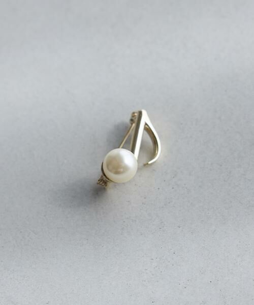 Maglie le cassetto / マーリエ ル カセット ブローチ・コサージュ | 《M Maglie le cassetto×吉田理紗》音符パールブローチ | 詳細1