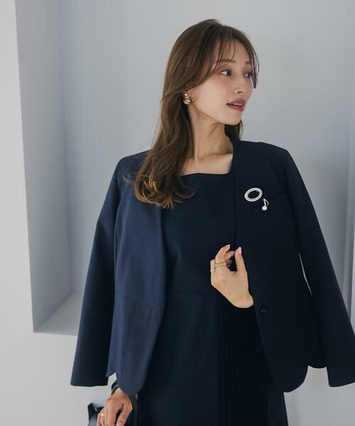 Maglie le cassetto / マーリエ ル カセット ブローチ・コサージュ | 《M Maglie le cassetto×吉田理紗》音符パールブローチ | 詳細3