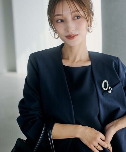 Maglie le cassetto / マーリエ ル カセット ブローチ・コサージュ | 《M Maglie le cassetto×吉田理紗》音符パールブローチ | 詳細6