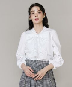 Maglie le cassetto / マーリエ ル カセット シャツ・ブラウス | ボーラーレースブラウス