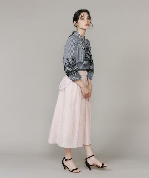 Maglie le cassetto / マーリエ ル カセット シャツ・ブラウス | ボーラーレースブラウス | 詳細3