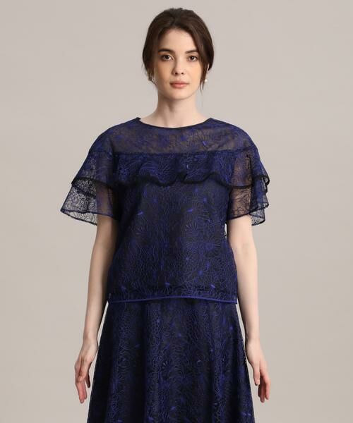 Maglie le cassetto / マーリエ ル カセット シャツ・ブラウス | 《Maglie WHITE》刺繍レースブラウス | 詳細2