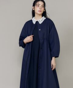 Maglie le cassetto / マーリエ ル カセット その他アウター | 《大きいサイズ》配色フラワーレースコート《M Maglie le cassetto》