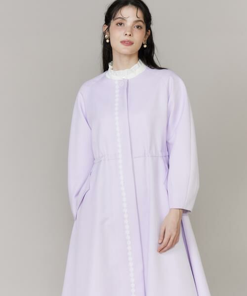 Maglie le cassetto / マーリエ ル カセット その他アウター | 《大きいサイズ》配色フラワーレースコート《M Maglie le cassetto》 | 詳細13