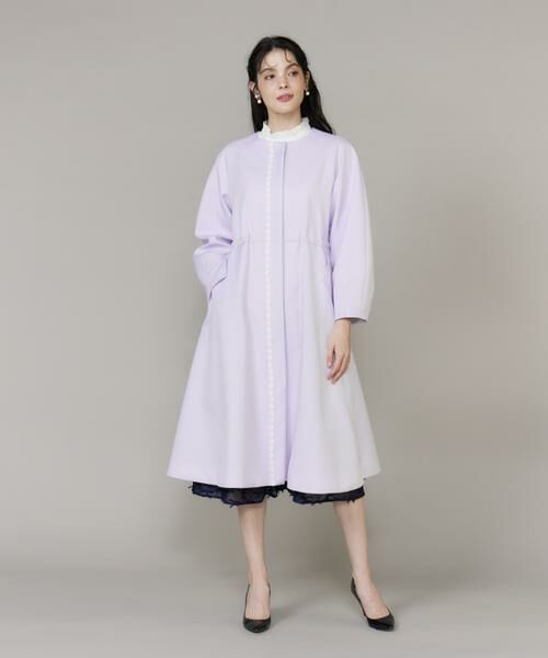 Maglie le cassetto / マーリエ ル カセット その他アウター | 《大きいサイズ》配色フラワーレースコート《M Maglie le cassetto》 | 詳細2