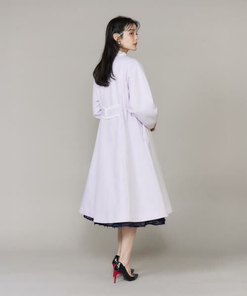 Maglie le cassetto / マーリエ ル カセット その他アウター | 《大きいサイズ》配色フラワーレースコート《M Maglie le cassetto》 | 詳細5