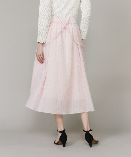 Maglie le cassetto / マーリエ ル カセット ミニ・ひざ丈スカート | サスペンダー付きジャガードスカート | 詳細15