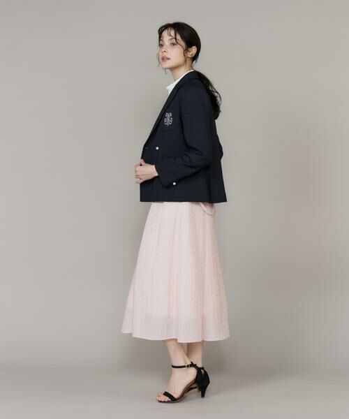 Maglie le cassetto / マーリエ ル カセット ミニ・ひざ丈スカート | サスペンダー付きジャガードスカート | 詳細7