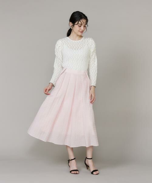 Maglie le cassetto / マーリエ ル カセット サロペット・オールインワン | 《大きいサイズ》サスペンダー付きジャガードスカート | 詳細2