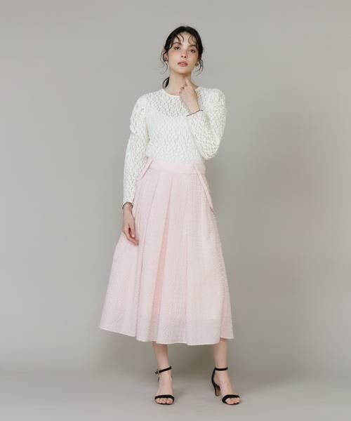 Maglie le cassetto / マーリエ ル カセット サロペット・オールインワン | 《大きいサイズ》サスペンダー付きジャガードスカート | 詳細3