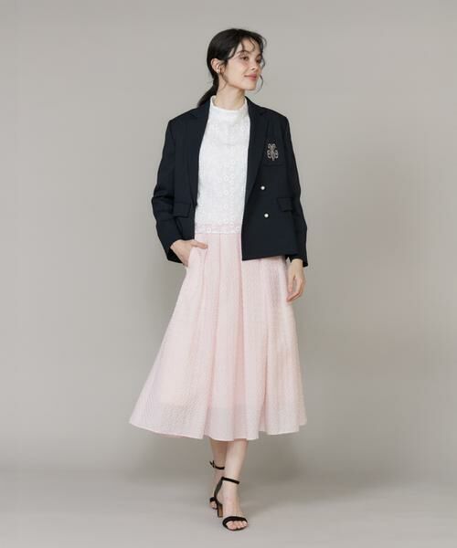 Maglie le cassetto / マーリエ ル カセット サロペット・オールインワン | 《大きいサイズ》サスペンダー付きジャガードスカート | 詳細6