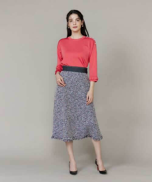 Maglie le cassetto / マーリエ ル カセット ニット・セーター | 袖フリルニットプルオーバー | 詳細5