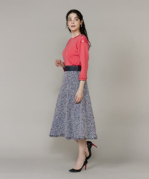 Maglie le cassetto / マーリエ ル カセット ニット・セーター | 袖フリルニットプルオーバー | 詳細6