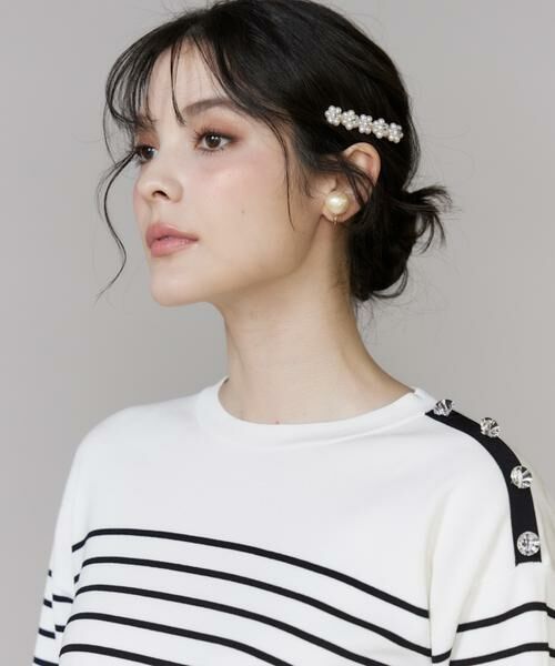 Maglie le cassetto / マーリエ ル カセット ニット・セーター | 《大きいサイズ》袖フリルニットプルオーバー | 詳細15