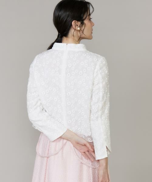 Maglie le cassetto / マーリエ ル カセット シャツ・ブラウス | 《WEB・POPUP限定》フラワー刺繍シアーブラウス《M Maglie le cassetto》 | 詳細10