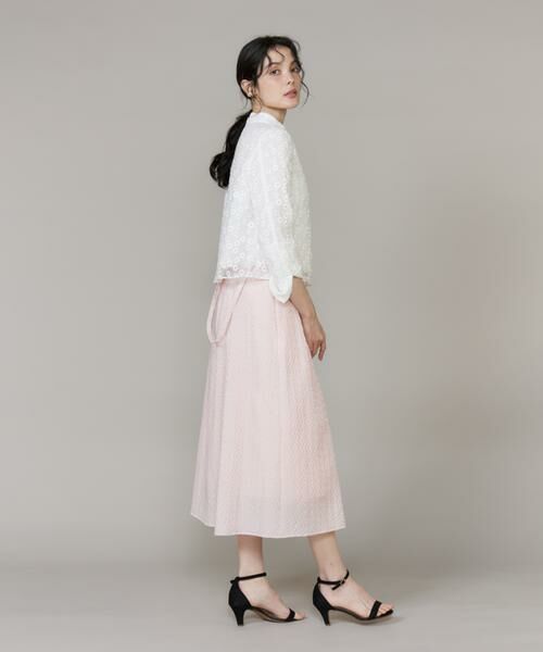 Maglie le cassetto / マーリエ ル カセット シャツ・ブラウス | 《WEB・POPUP限定》フラワー刺繍シアーブラウス《M Maglie le cassetto》 | 詳細4