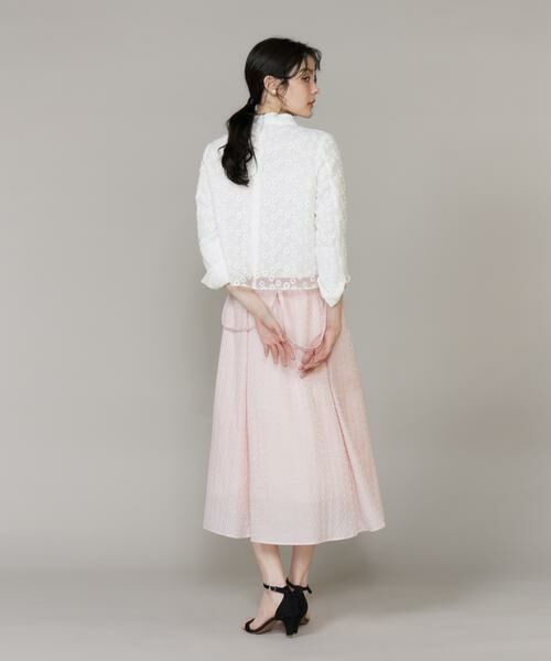 Maglie le cassetto / マーリエ ル カセット シャツ・ブラウス | 《WEB・POPUP限定》フラワー刺繍シアーブラウス《M Maglie le cassetto》 | 詳細5