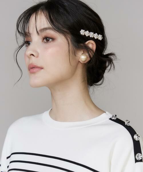 Maglie le cassetto / マーリエ ル カセット カチューシャ・カチューム・その他 | フラワーパールクリップ（パール5）