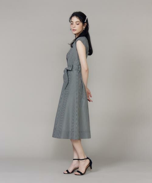 Maglie le cassetto / マーリエ ル カセット ミニ丈・ひざ丈ワンピース | 《M Maglie le cassetto》フラワーモチーフレースワンピース | 詳細3