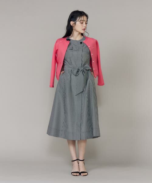 Maglie le cassetto / マーリエ ル カセット ミニ丈・ひざ丈ワンピース | 《M Maglie le cassetto》フラワーモチーフレースワンピース | 詳細6