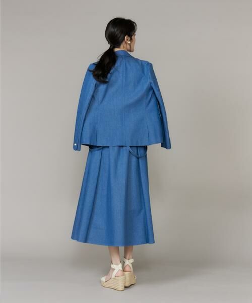 Maglie le cassetto / マーリエ ル カセット Gジャン・デニムジャケット | 《WEB・POPUP限定》刺繍コンパクトデニムジャケット《M Maglie le cassetto》 | 詳細5