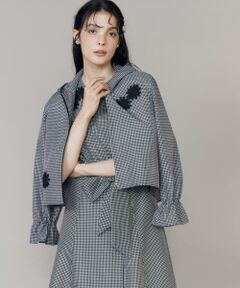 Maglie le cassetto / マーリエ ル カセット その他アウター | 《M Maglie le cassetto》フラワーモチーフレースブルゾン