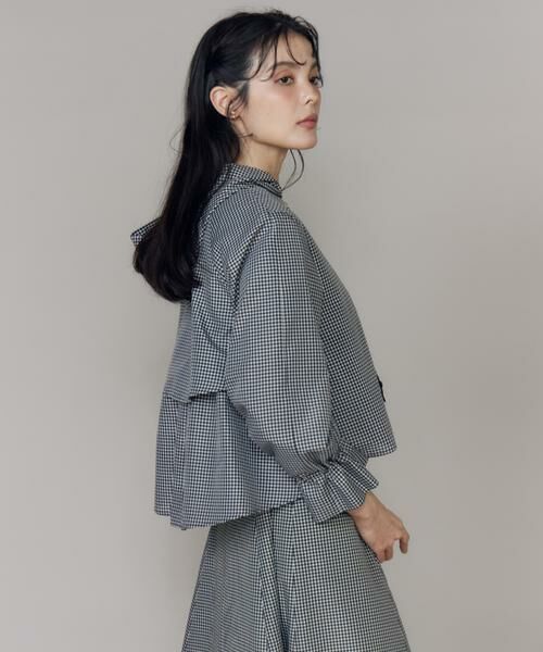 Maglie le cassetto / マーリエ ル カセット その他アウター | 《M Maglie le cassetto》フラワーモチーフレースブルゾン | 詳細12