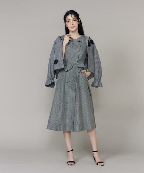 Maglie le cassetto / マーリエ ル カセット その他アウター | 《M Maglie le cassetto》フラワーモチーフレースブルゾン | 詳細5