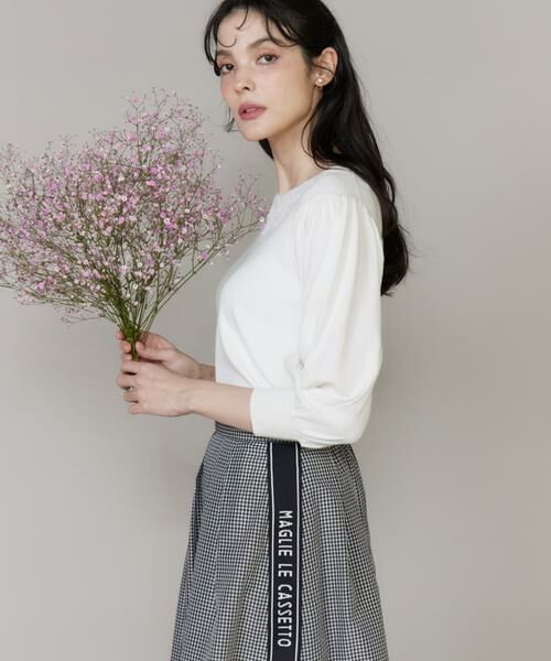 Maglie le cassetto / マーリエ ル カセット ニット・セーター | モチーフレースニットプルオーバー | 詳細10