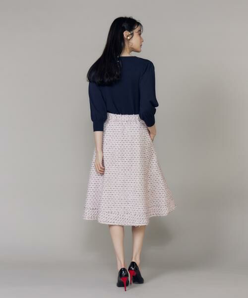 Maglie le cassetto / マーリエ ル カセット ニット・セーター | モチーフレースニットプルオーバー | 詳細5